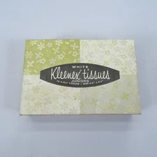 Vintage 1966 Kleenex Juniors Tissues Floral Box 60s 70s Movie TV Prop Sealed