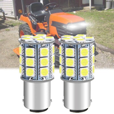 2 SUPER BRIGHT LED light bulb sets for Kubota BX1800 BX1830 BX2200 BX2230 bulbs