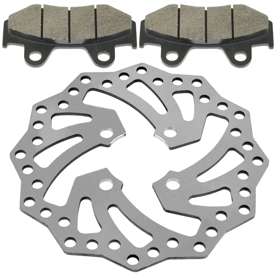 Rotor de disco de freno trasero con pastillas para Yamaha YFZ450R / YFZ450RSE Special 2009-2021 Foto 4 de 4