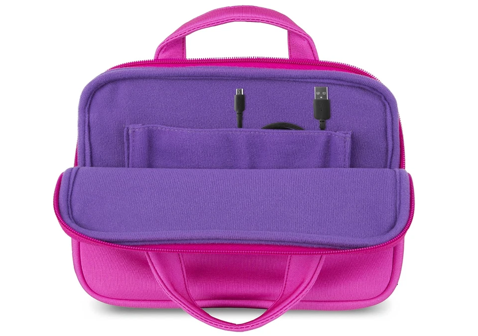 Verso Kids 6" to 8” Universal Tablet E Reader Kindle Neoprene Sleeve Pink (A110) - Image 2 of 4