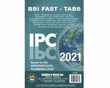 2021 International Plumbing Code (IPC) Fast-Tabs - INDEX TABS ONLY 