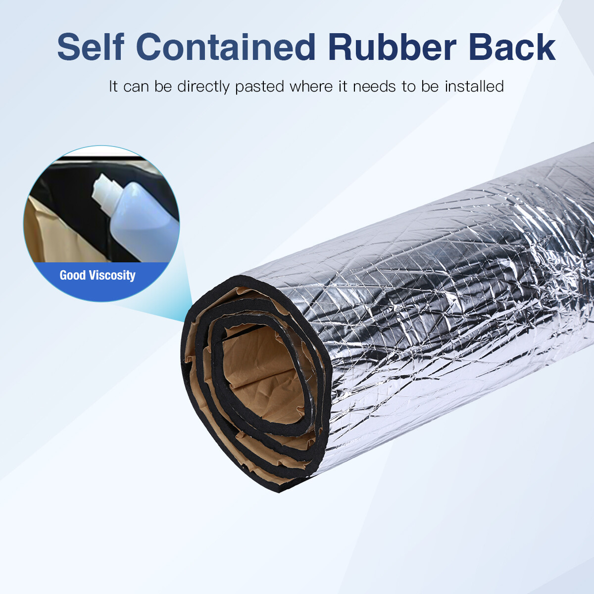 60"x40" 394mil Firewall Sound Deadener Car Heat Shield Insulation