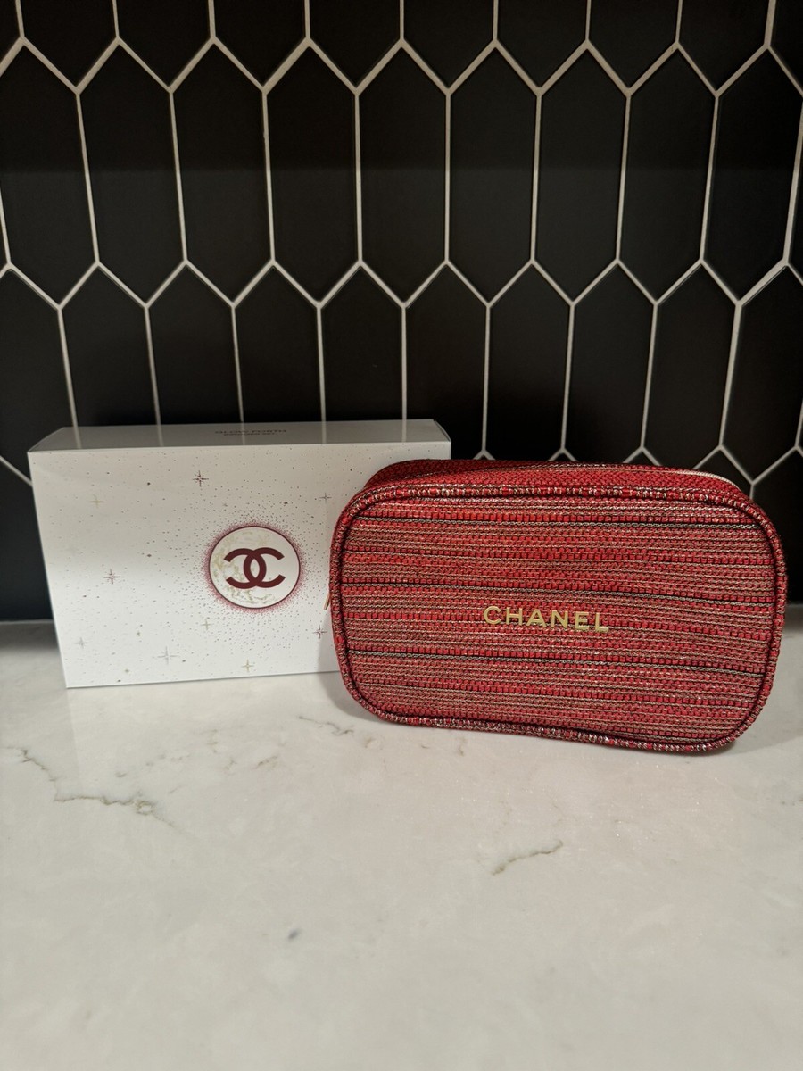 Limited Edition Chanel 2022 Holiday Gift Set *RED TWEED MAKEUP