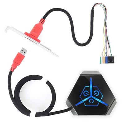 ATX Power Switch with USB PC Remote Start Motherboard Power and Reset Button