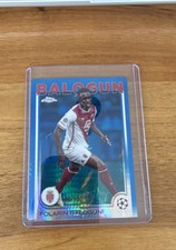 2024-25 Topps Chrome Uefa Competitions - Balogun #21 Blue Lava Refractor /150
