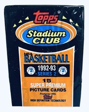 1992-93 Topps Stadium Club Basketball Cards 25