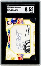 Kirby Puckett Twins Signed 2025 Topps Diamond Icons #CS-KP #1/1 SGC 8.5 Card