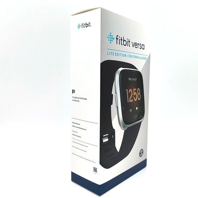 NEW Fitbit Versa lite Wearable Fitness Activity Tracker Smartwatch S&L Bands US