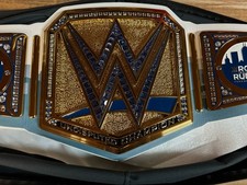 Roman Reigns WWE Autographed Fanatics 2025 Royal Rumble Title Belt LE 10