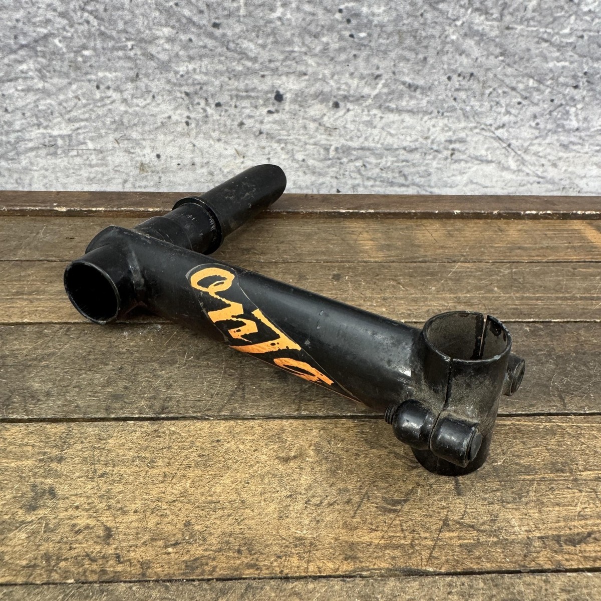 Vintage GT Stem 25.4 Quill Cafe 1 1/8 Black 90s MTB Old School