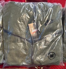 Nike Green Men's Medium Cotton Polyester Tracksuit Set Hoodie Pants 724402