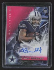2015 Topps Platinum #AR-AG Antwan Goodley Auto RC BCA Refractor #/10 RARE SP