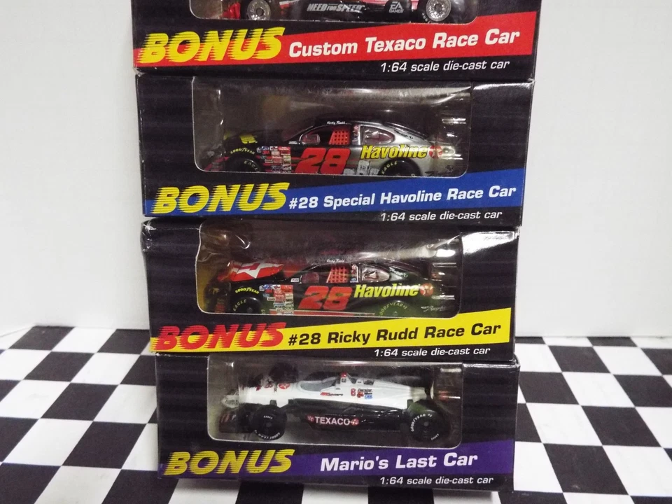 Vntg Texaco Promos 1/64 Nascar & Indy Car Lot / Need for Speed - Image 3 of 4