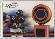 2002 Playoff Piece of the Game Materials Terrell Davis (Jersey) #POG-49 HOF 0v2