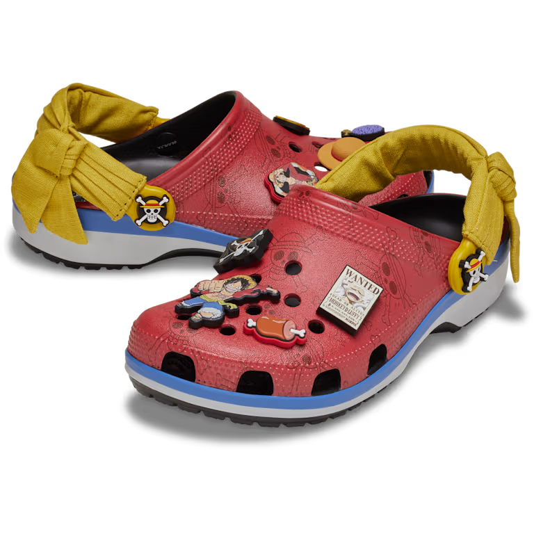 crocs ONE PIECE Luffy Classic Clogs Multi 212125 Unisex Japan New