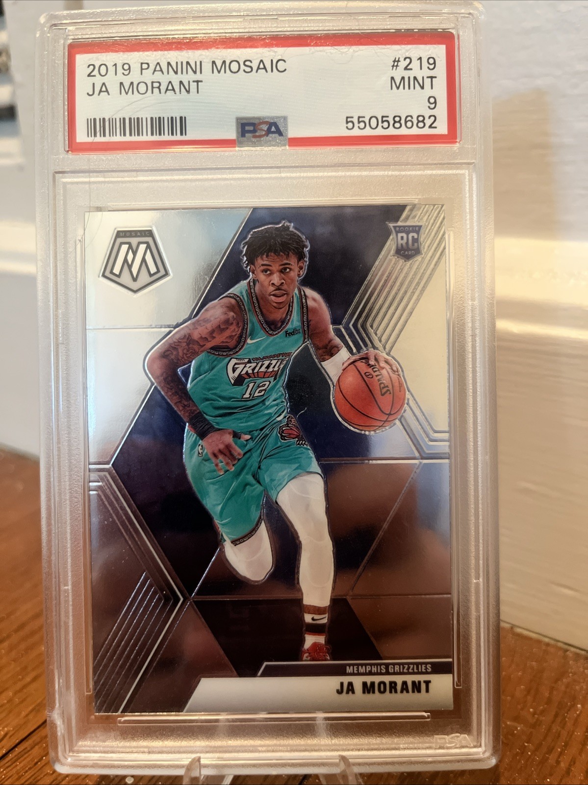 2019-20 Panini Mosaic - Rookies Ja Morant #219 Vancouver Jersey (RC)