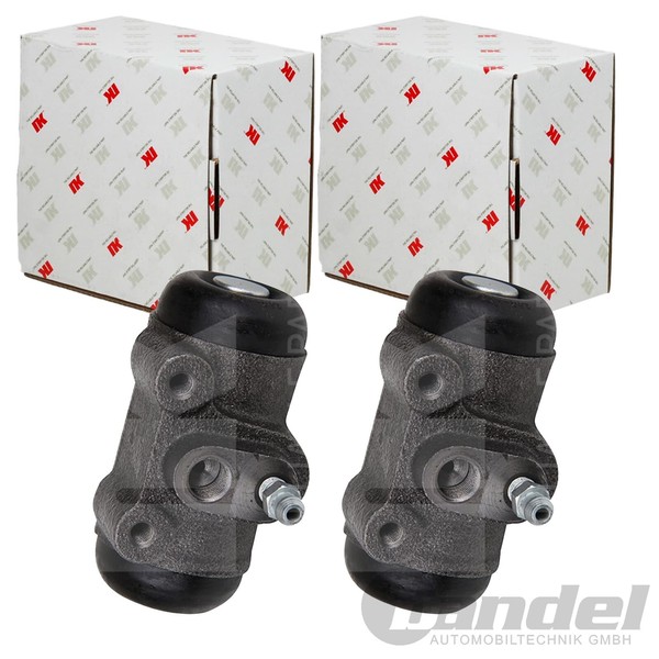 2X NK Radbremszylinder Hinten Passend FÜR CitroËN C25 Fiat Ducato Peugeot J5-image