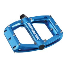 Spank Spoon 110mm Flat Pedals - Chromoly Axle Cnc Alloy Body Enhanced Grip