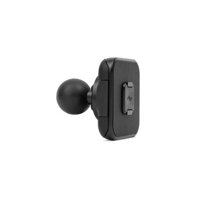 Peak Design Mobile Ball Mount Adapter, Locking, Qi2 Charging, Magnetic Black 