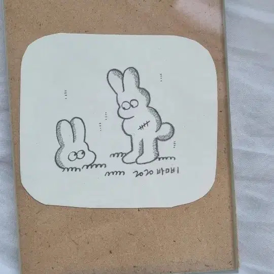 Bambi Original Artwork Frame - Good Condition