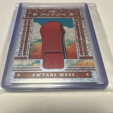 Leaf 2025 Glory of the Game Dwyane Wade Game Used Memorabilia #4/7 Basketball