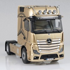 NZG 1:18 Mercedes Actros Giga Space 4x2 Truck Tractor Tractor Model #Champagne