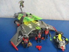 3092 Dark Invader Space Statek kosmiczny 3 astronautów działa elektryka Playmobil 8310