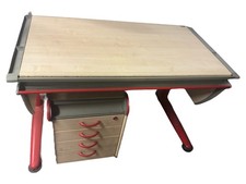 Moll Schreibtisch mit Container + Lampe + Stuhl *TOP*