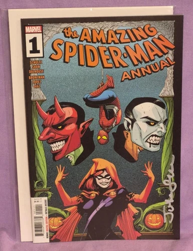 Amazing Spider-Man Annual #1  SIGNED by Julian Shaw - VF/NM Marvel Comics 2023