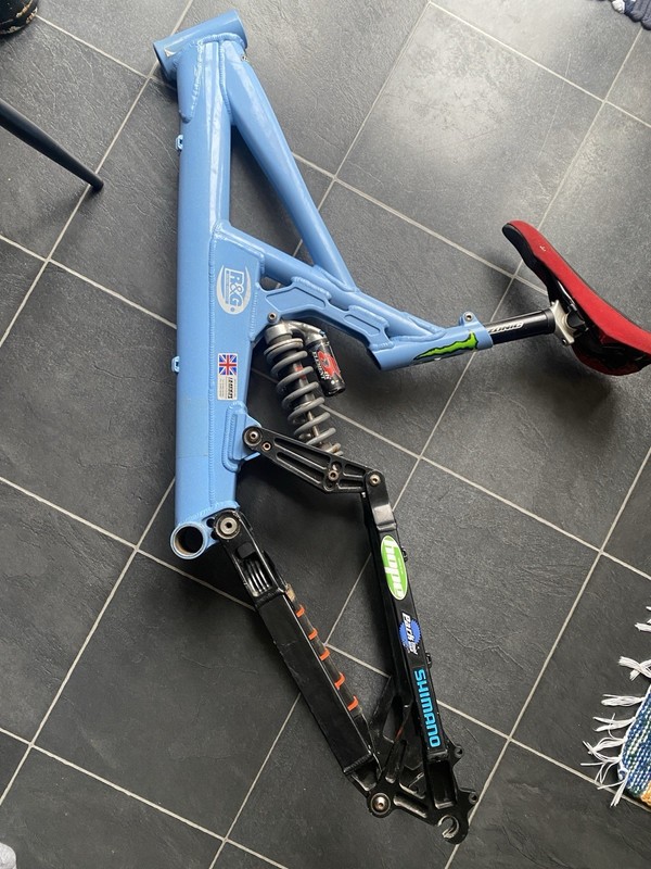 Vintage Azonic Recoil Downhill Frame Rare!!