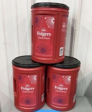Folgers Classic Roast Gemahlener Kaffee (43,5 Unzen) (3er Pack)