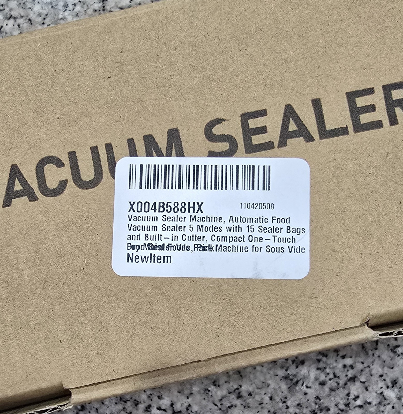 OidoZacVacuum Sealer Machine, Automatic Food Vacuum Sealer 5 Modes with...