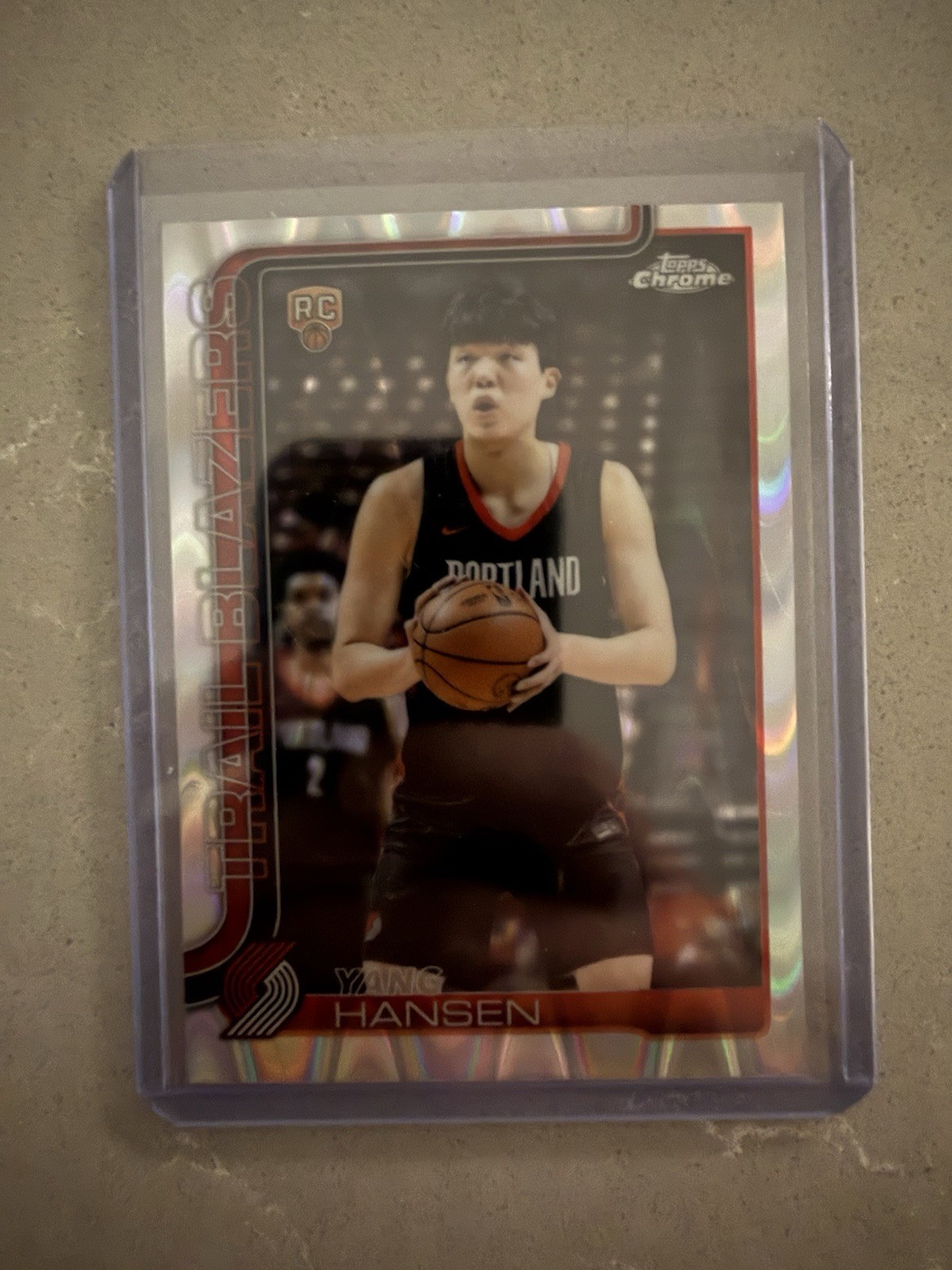 2025-26 Topps Chrome - Yang Hansen #266 RayWave Refractor (RC)