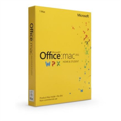 Microsoft Office for Mac Home and Student 2011 - Lizenz # GZA-00202