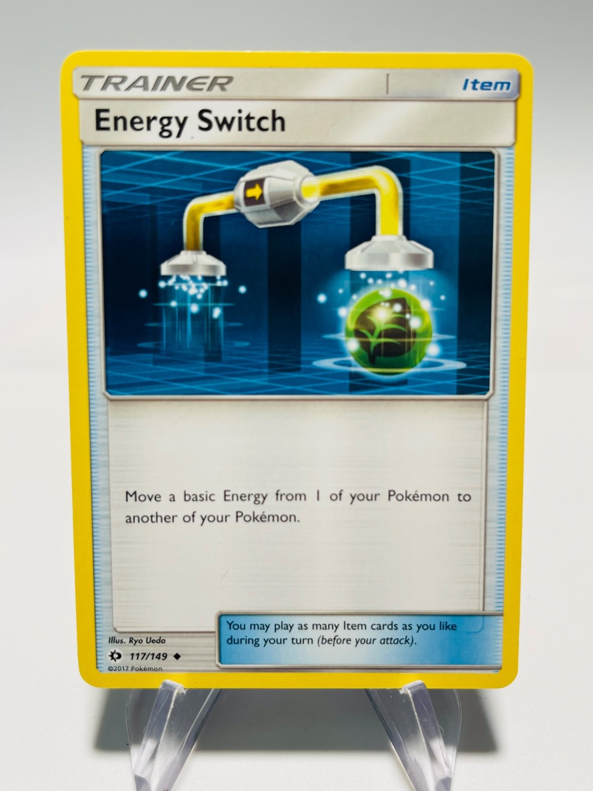 ENERGY SWITCH 2017 Pokemon Sun & Moon Uncommon POKÉMON 117/149