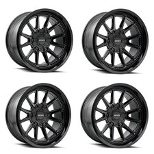 Set 4 20 Mayhem Intrepid 20x9 8x170 0mm Gloss Black Wheels For Ford Truck Rims