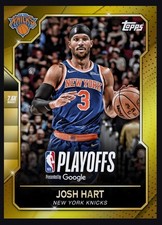 Topps NBA Collect-Playoff-Gold-Josh Hart-LEGENDARY-Digital Card