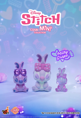 💡 Hot Toys x Cosbi Mini x Disney Stitch One Blind Bag- 3 Mini