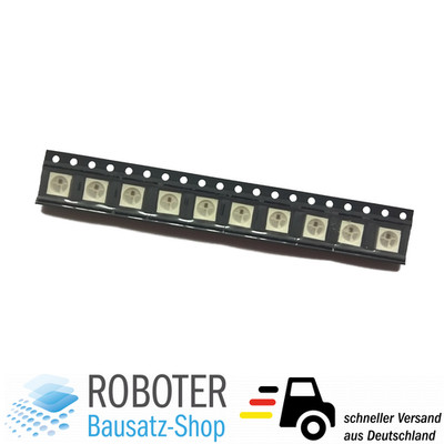 10 Stück SMD RGB-LED WS2812B mit integriertem WS2811 Chip Arduino Raspberry Pi
