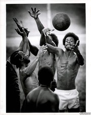1982 Frank Niemeir Basketball Players Blacks Historic Vintage Press Photo 8x10