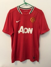 Nike Manchester United 2011-12 Home Soccer Jersey Size L #14 Chicharito