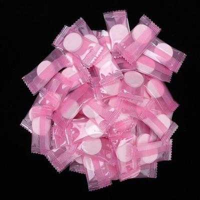 #ad 50Pcs Compressed Silk Face Mask Outdoor Travel Portable DIY Facial Mask Skin $8.89