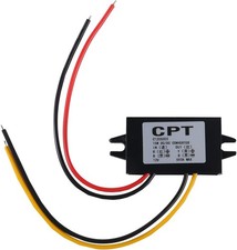 Compact 12V DC to 5V 3A Converter - Durable, Waterproof Car Power Supply Module