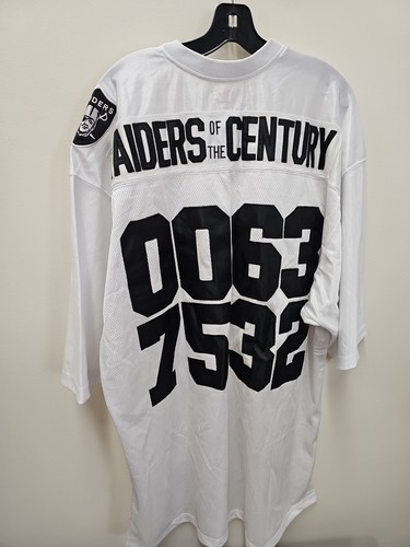 NWT Mitchell & Ness Oakland Raiders of the Century Football Jersey Size 56 - Picture 7 of 11