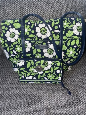 Vera Bradley Lucky You Tote & Wallet Used