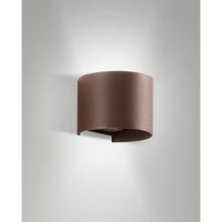 Led AußEnwandleuchte Cody, 12W, 3000K, 1448Lm, IK03, IP54, Corten