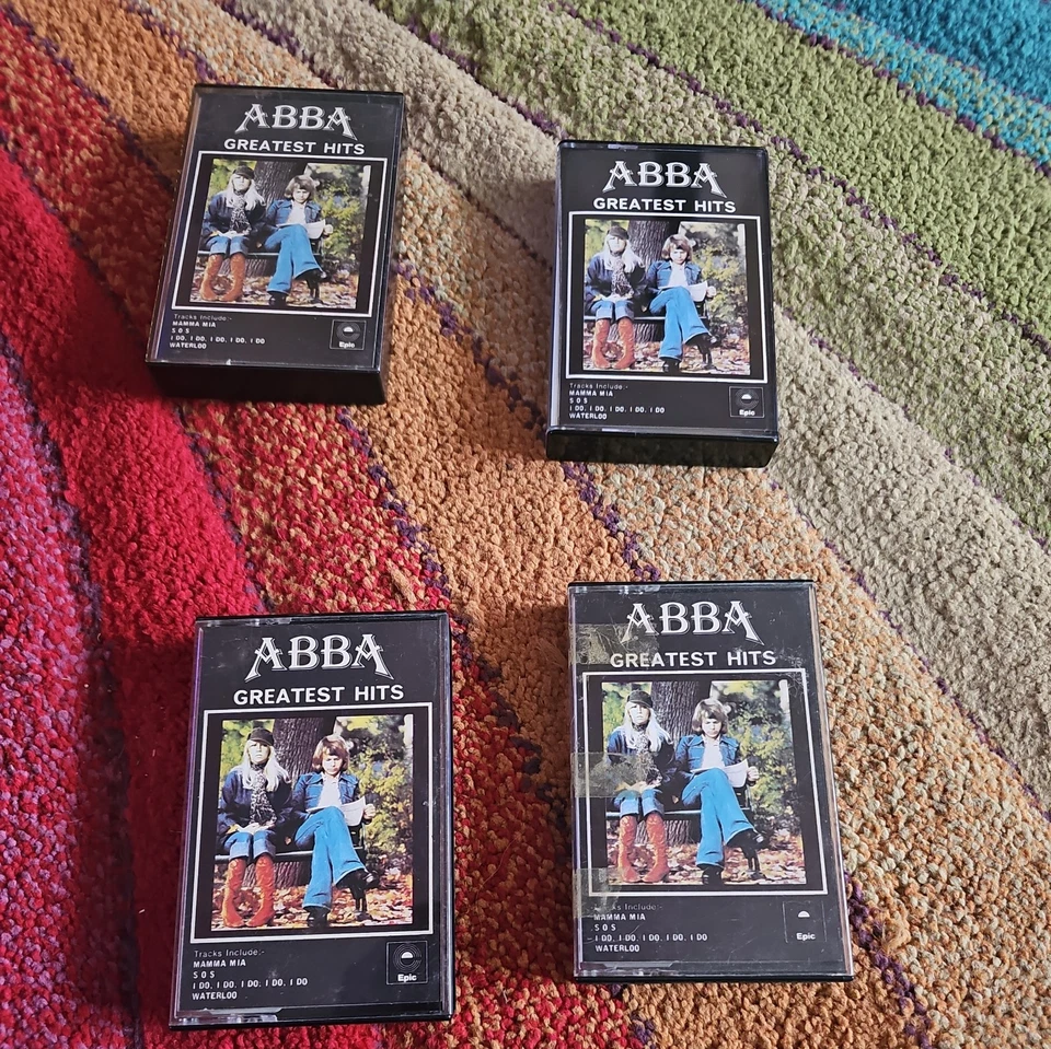 Cassette Album ABBA - Greatest Hits Various Countries Vgc See Listing Some Rare - Image 3 of 4