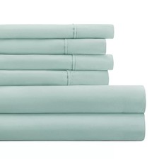 PREMIUM ULTRA SOFT HYPOALLERGENIC 6 PCS KING SHEET SET NEW