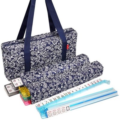 Linda Li New  American Mahjong Set 166 Premium White Tiles, 4 AllinOne Rack/P...