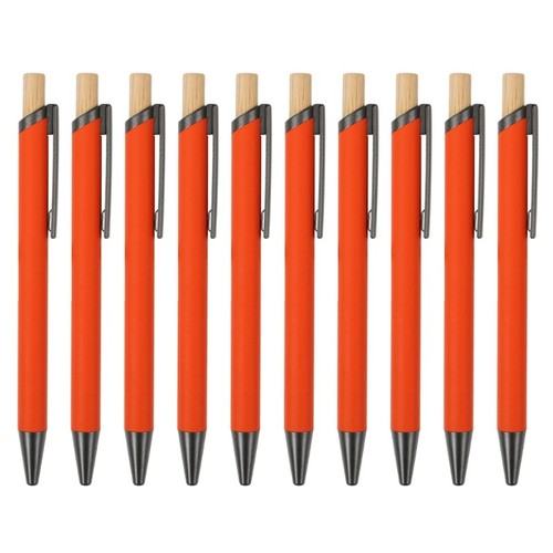 10PcOffice Metal Signing Pen Write Smoohtly for Office Retractable Ballpoint Pen - Zdjęcie 11 z 13